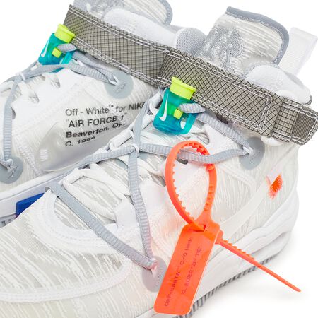 NIKE x Off-White Air Force 1 Mid Sp, DO6290-100, white/clear-white at  solebox