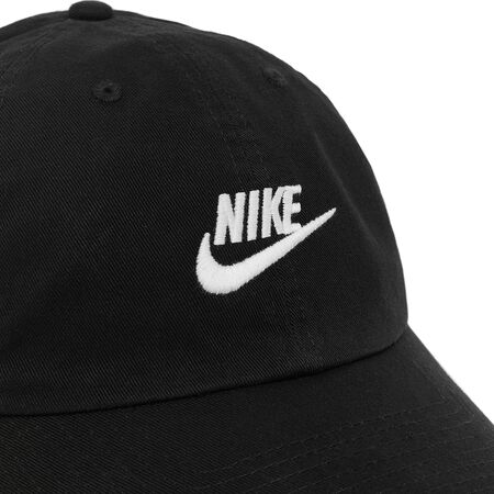 Order NIKE Club Cap Unstructured Futura Wash L black/white Hats & Caps from  solebox
