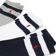 Classic Stripe Crew Socks 3-Pack