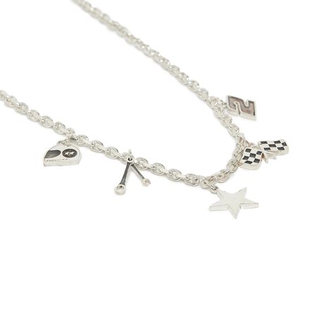 Fast Lap Necklace Silver