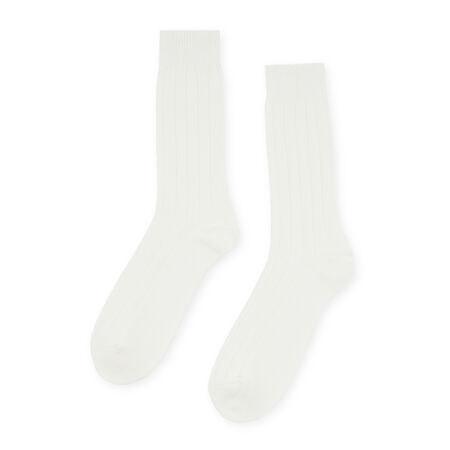 Order Beams Plus Solid Rib Socks off white Socks from solebox | MBCY