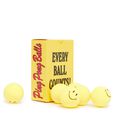 Smiley Ping Pong Balls