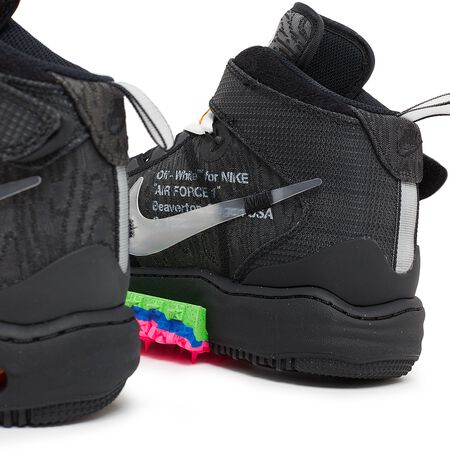 Canal perder Suplemento NIKE x Off-White Wmns Air Force 1 Mid Sp | DO6290-001 | black/clear-black  at solebox | MBCY