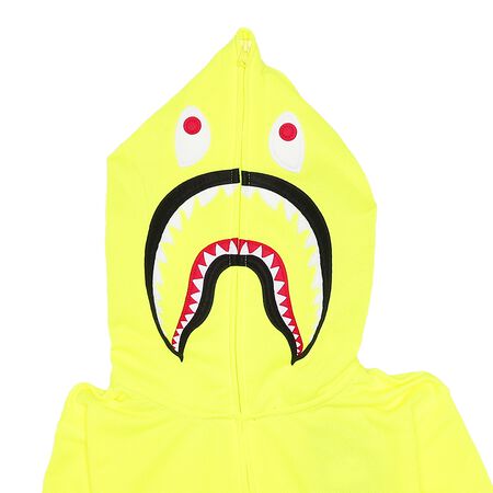Neon Shark Full Zip Hoodie