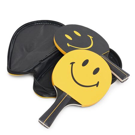 Smiley Ping Pong Paddle Set