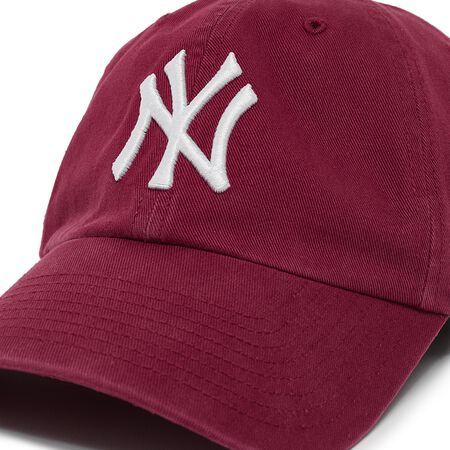 47 Brand MLB NY Yankees Clean Up Cap - Razor Red