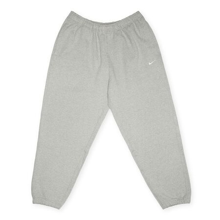 Order NIKE Solo Swoosh Fleece Pant dk grey heather/white Pants from solebox
