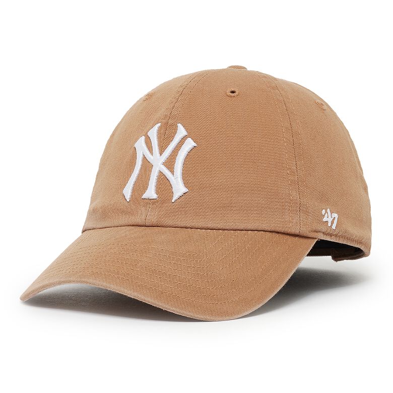 Order 47 Brand MLB New York Yankees '47 Clean Up Cap camel Hats & Caps from  solebox
