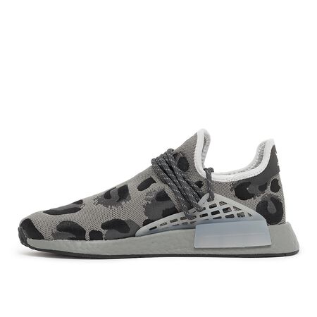 adidas Originals x Pharrell Williams "Cheetah Print" | ID1531 | ash grey at solebox |