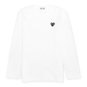 Play Black Heart Long Sleeve T-Shirt