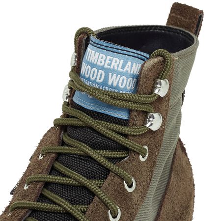 W.W. 6 In Leather/Fabric Vibram Boot