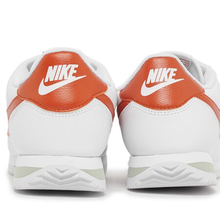 Nike Cortez White Campfire Orange
