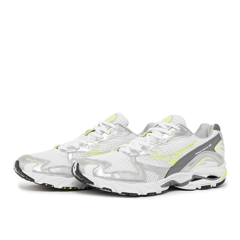Wave Rider 10 - White / Sunny Lime / Silver