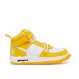 x Off-White Wmns Air Force 1 Mid "Varsity Maize"
