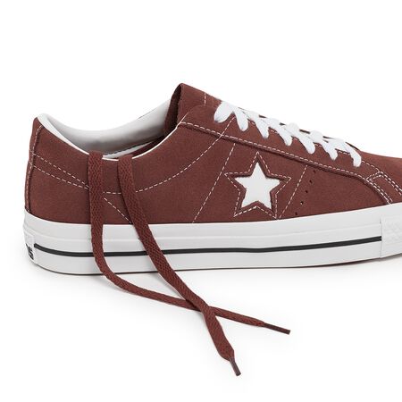 Historiador Instituto Meandro Converse One Star Pro | A02945C | red oak/white/black at solebox | MBCY