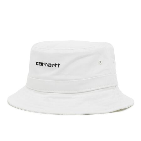 Order Carhartt WIP Script Bucket Hat white/black Hats & Caps from solebox