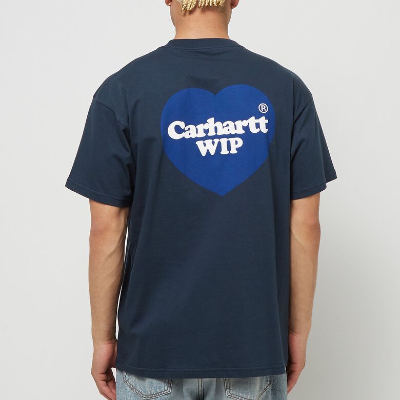 Order Carhartt WIP S/S Double Heart T-Shirt blue T-Shirts from solebox |  MBCY