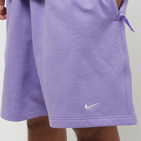 Order NIKE Solo Swoosh French Terry Short space purple/white Shorts from  solebox