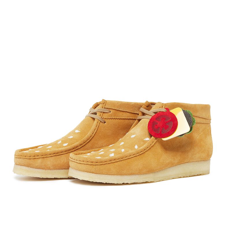 Clarks x Vandy the Pink Wallabee Boot, 261759407, tan at solebox