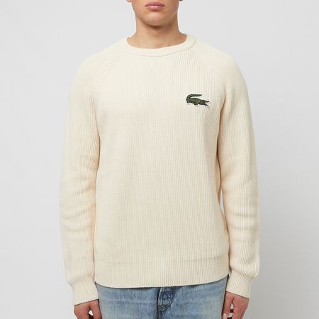 Order Lacoste Raglan Knit Big Croc beige Sweatshirts from solebox | MBCY