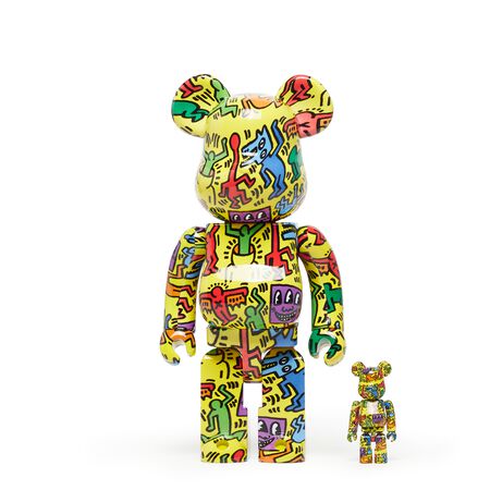 Bearbrick Keith Haring #5 100%&400%set