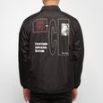 Patent Jacket With Logo And EMB Patches