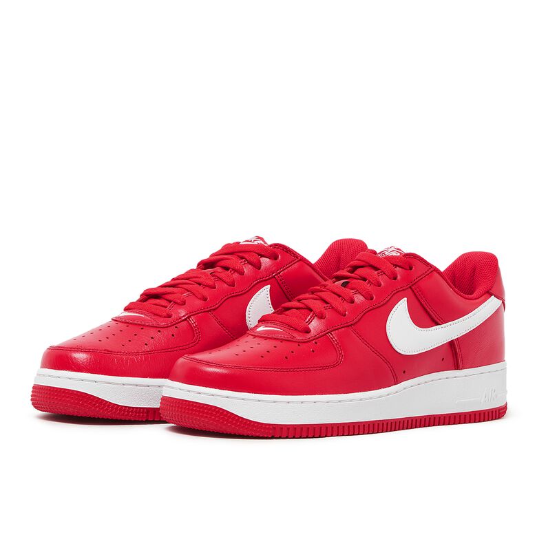 NIKE 1 Low Retro QS "Color of the Month" FD7039-600 university red/white at solebox | MBCY