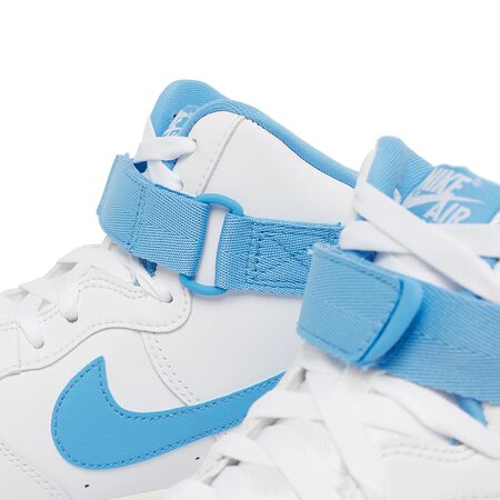 Nike WMNS AIR FORCE 1 HIGH OG QS White - WHITE/UNIVERSITY BLUE-SAIL