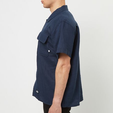 Linen Shortsleeve Work Shirt