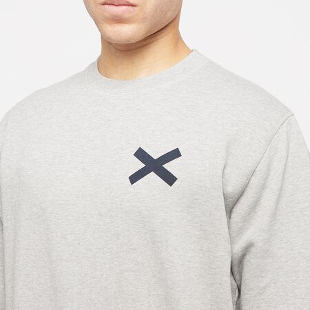 Wijzigingen van mengen noodzaak Order Edmmond Studios Cross NS Sweater plain grey melange vigor Sweatshirts  from solebox | MBCY