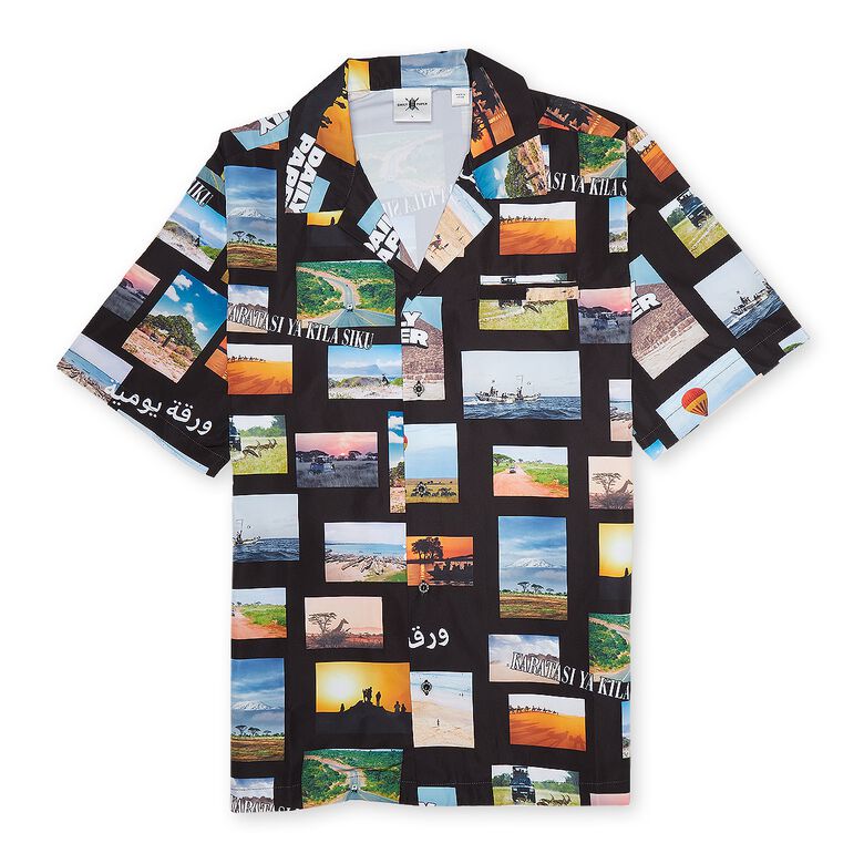 Daily Paper Repost Shirt Dp Print Hemden Bei Solebox Bestellen
