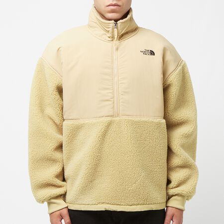 Order The North Face Platte High Pile Fleece 1/4 Zip khaki stone Coats,  Jackets & Vests from solebox