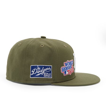 Order New Era MLB 59FIFTY® Olive WS LA Dodgers novwhi Hats & Caps from  solebox