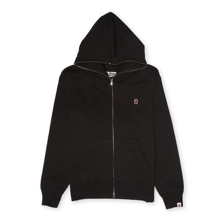 Relaxed One Point Full Zip Hoodie