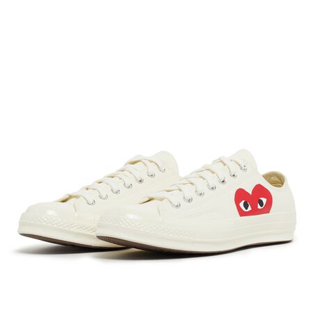 Comme des Garcons Play Chuck Taylor Low | | white at solebox | MBCY