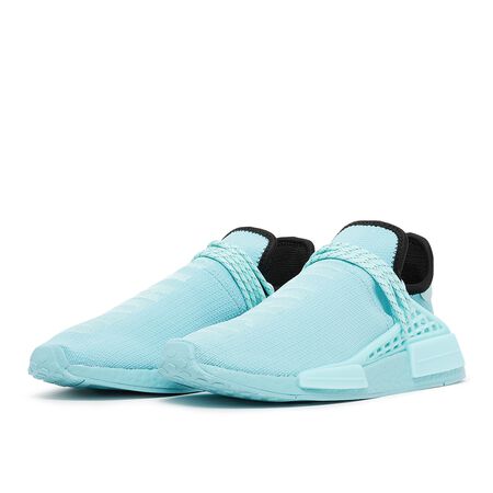 Pharrell adidas NMD Hu Aqua Blue GY0094 Release Date - SBD