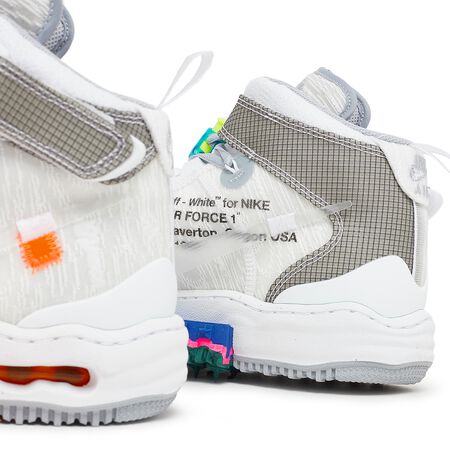 Ambientalista Cíclope medianoche NIKE x Off-White Wmns Air Force 1 Mid Sp | DO6290-100 | white/clear-white  at solebox | MBCY