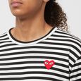 Play Red Heart Striped Long Sleeve T-Shirt