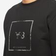 Reflective Square Logo Crew Sweatshirt