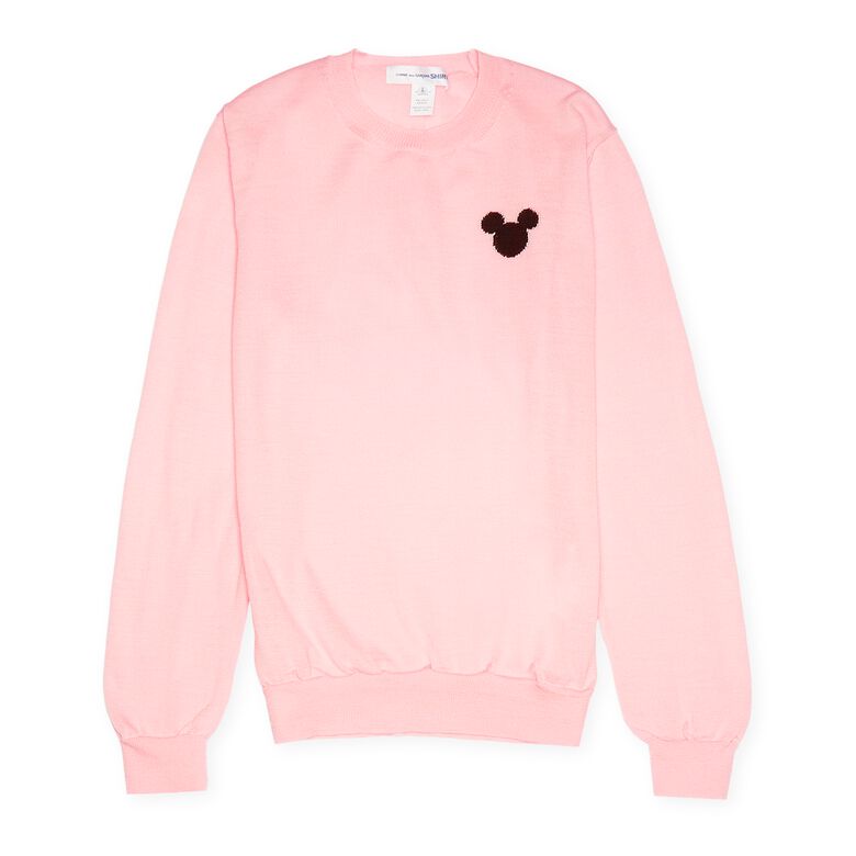 Order Comme des Garcons Shirt Sweater Knit pink Sweatshirts from solebox |  MBCY